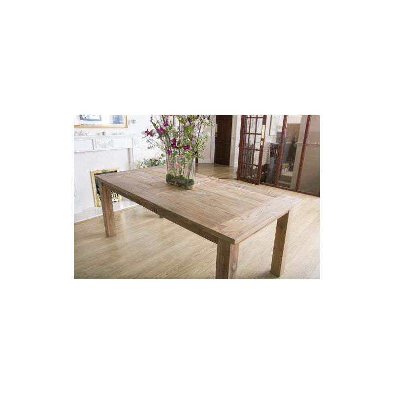 2.6m Reclaimed Teak Mexico Dining Table